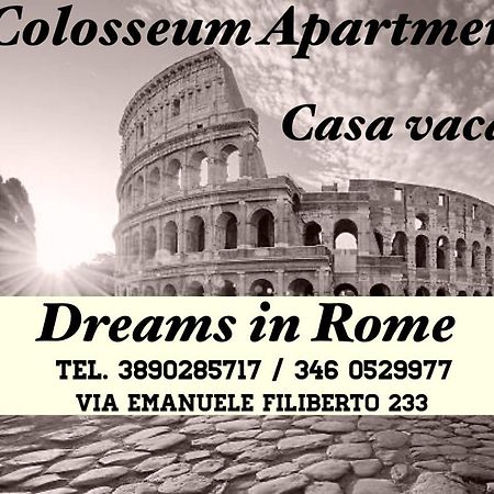 Dreams In Rome - Colosseum Apartment Ngoại thất bức ảnh